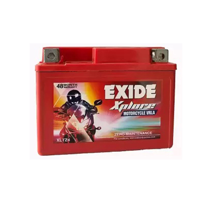 EXIDE XPLORE XLTZ4A  4 Ah Battery